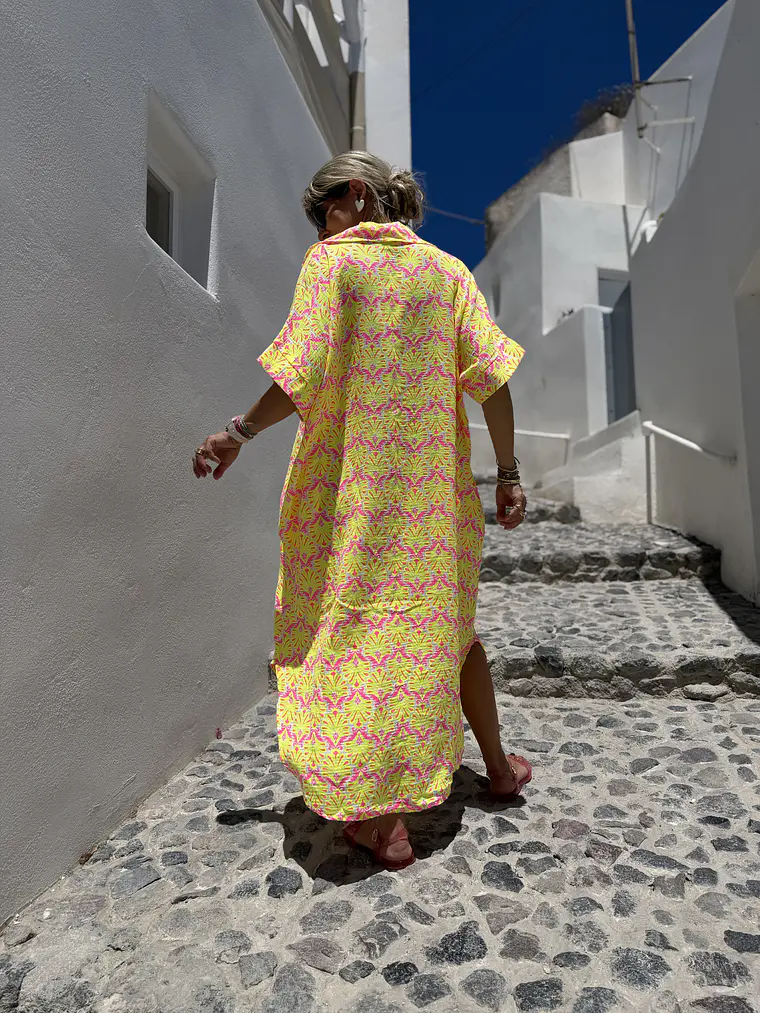 Hera Kaftan Yellow 24201   3