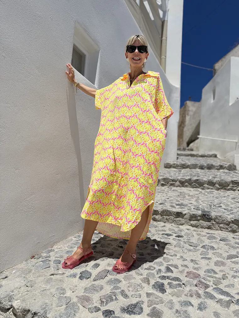 Hera Kaftan Yellow 24201   2