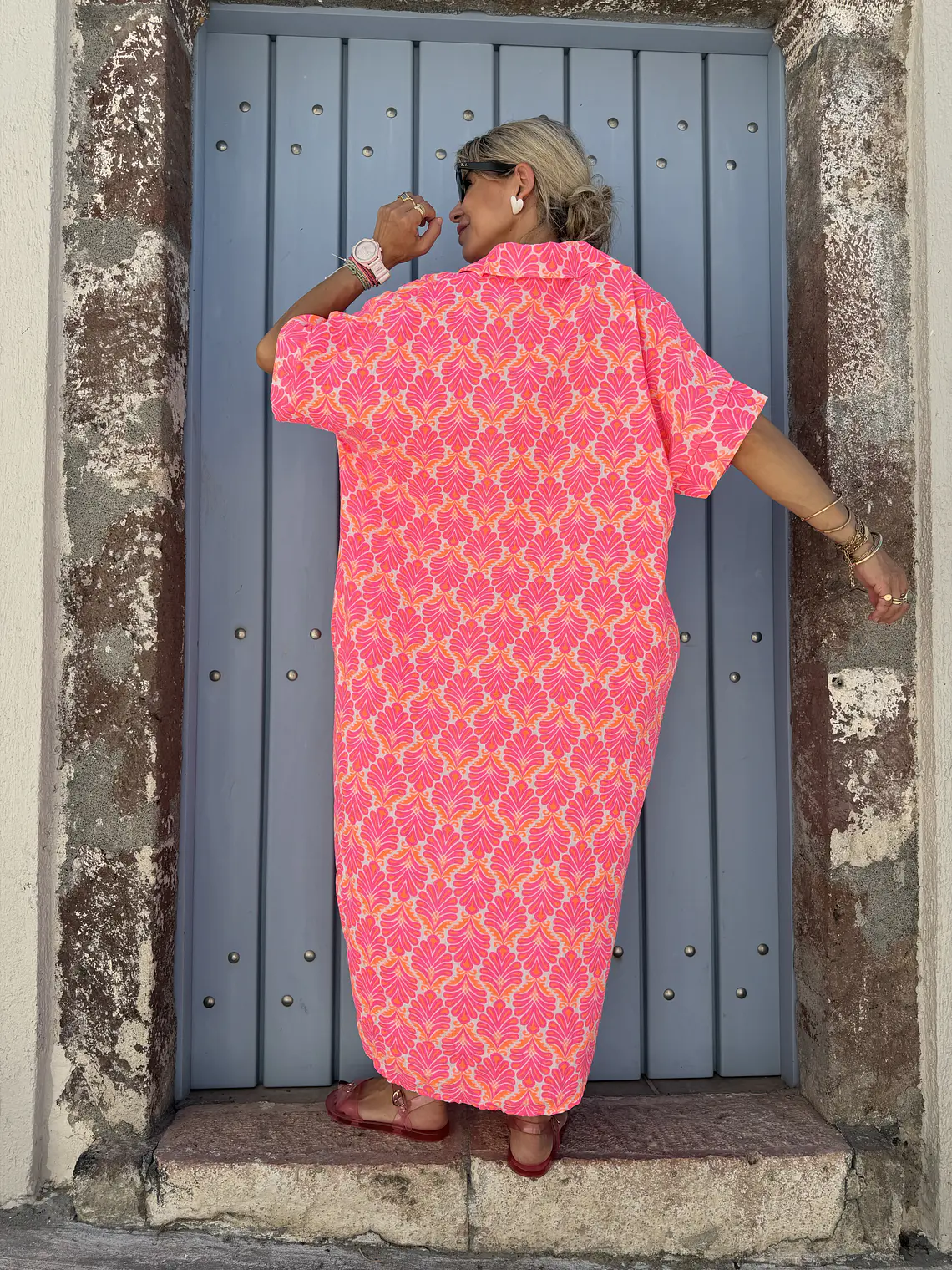 Hera Kaftan Pink 24201   3
