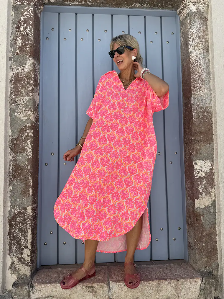 Hera Kaftan Pink 24201   1