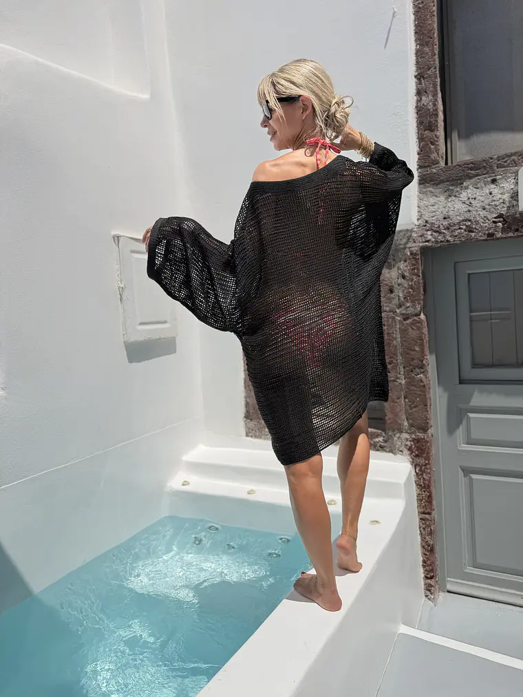 Fteri Kaftan Black 82994 2