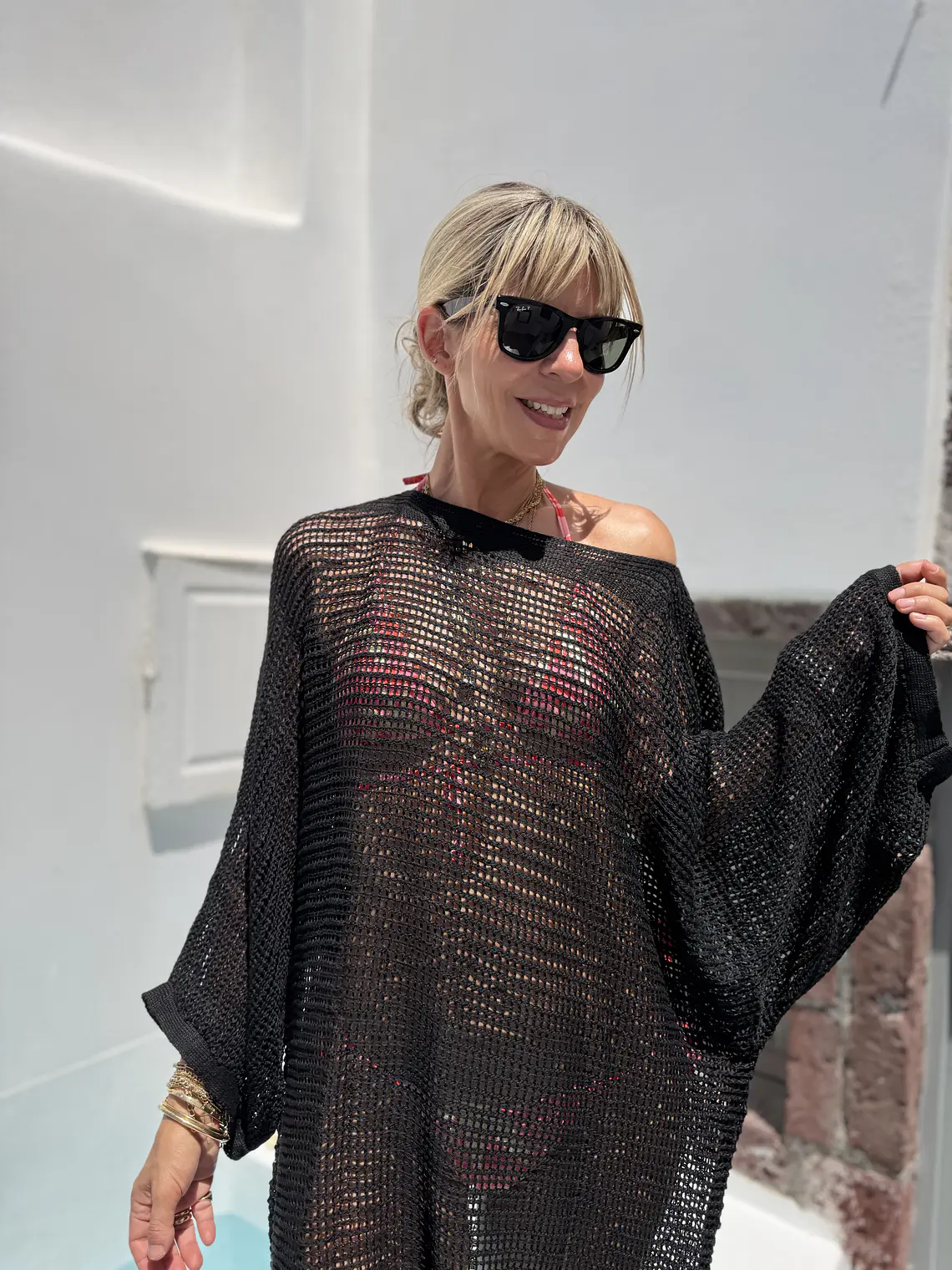 Fteri Kaftan Black 82994 3