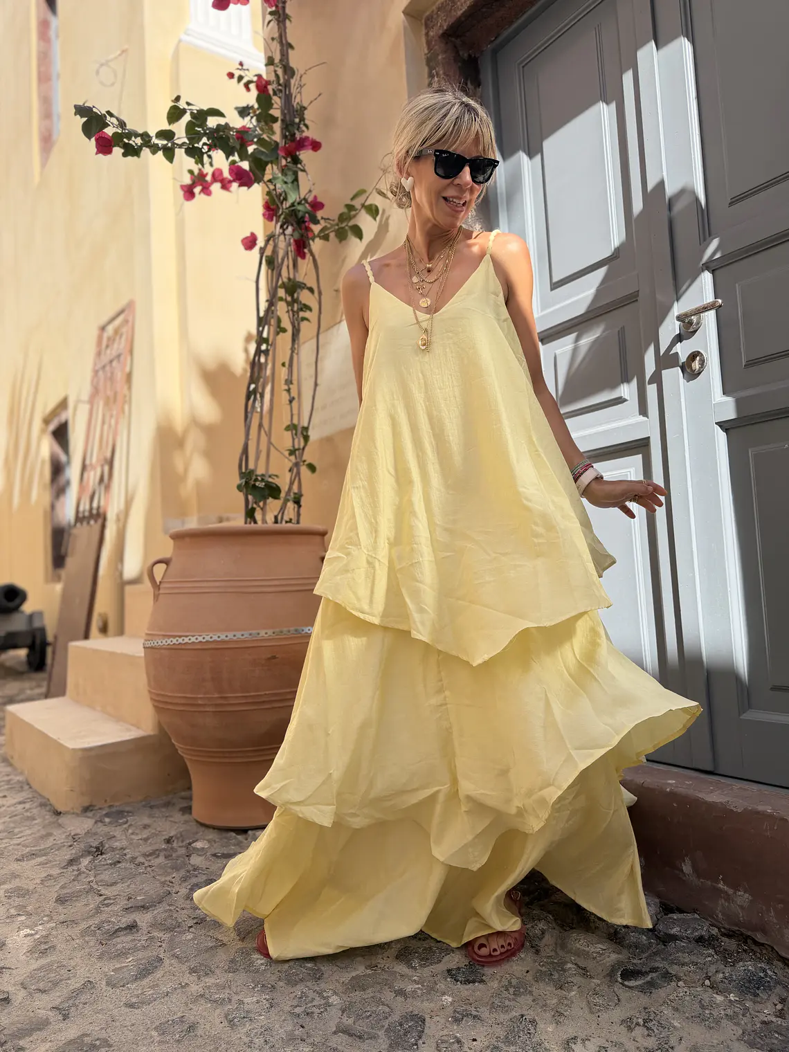 Nancy Dress Yellow AG2036 2