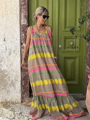 Lana Dress Yellow FG405  