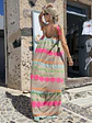 Lana Dress Pink FG404  - thumbnail 3