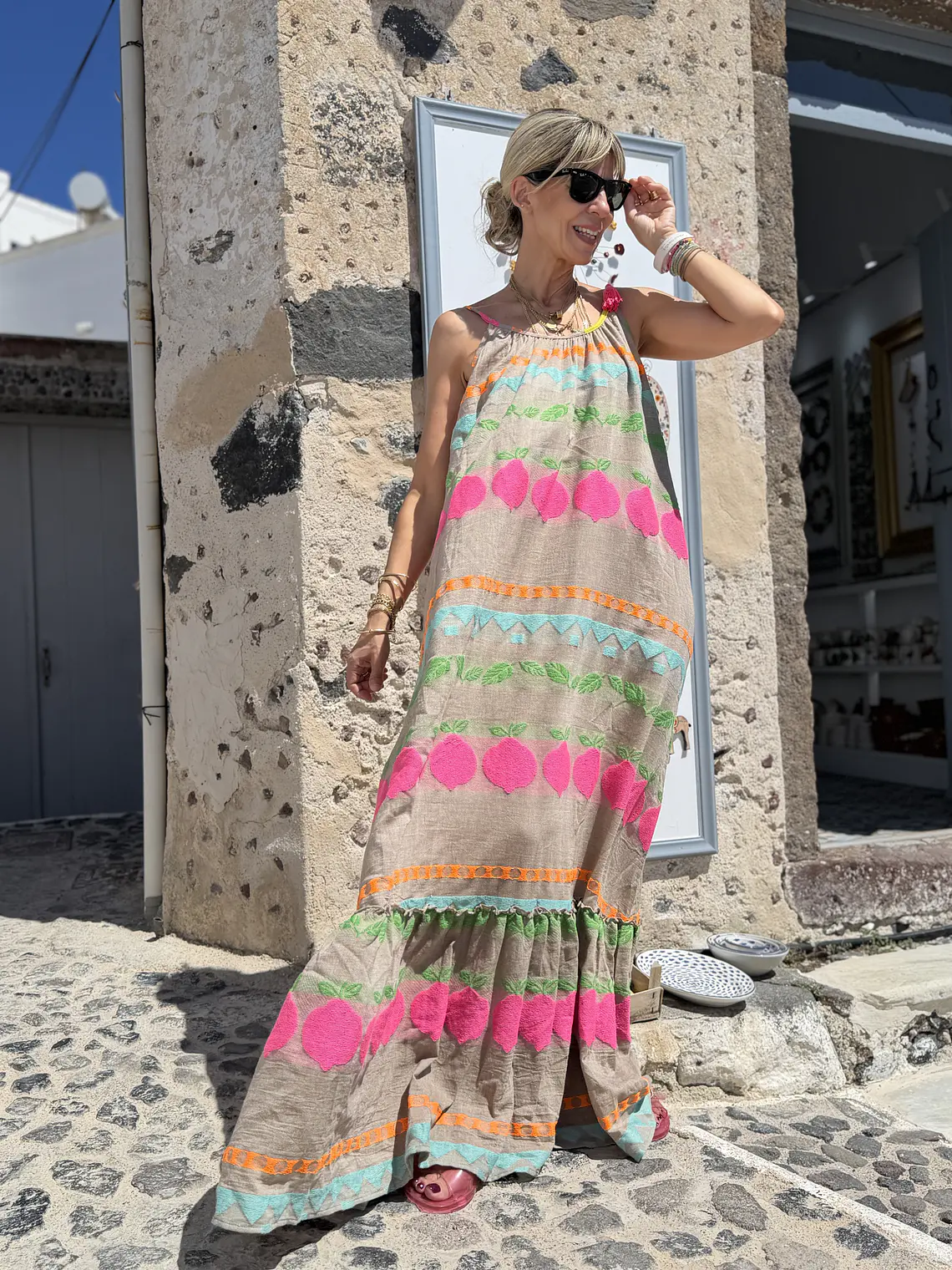 Lana Dress Pink FG404  1