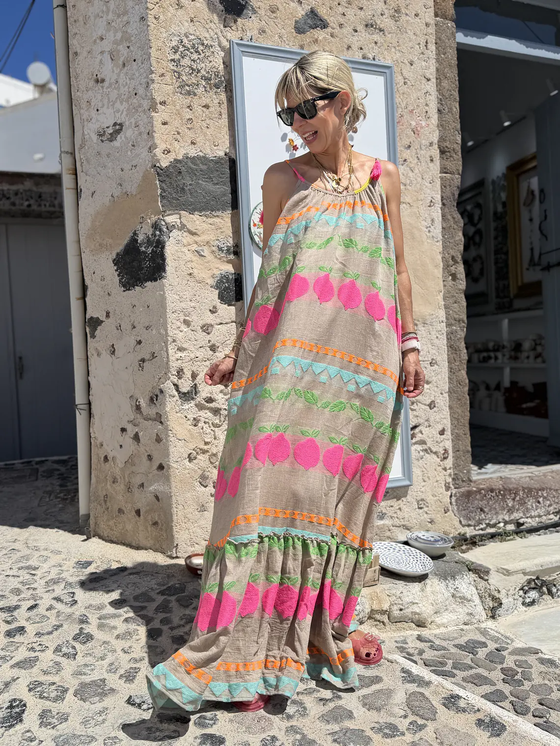 Lana Dress Pink FG404  2