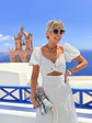 Donna Maxi Kipour Dress White 58267 - thumbnail 4