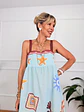 Denver Dress D1113 Aqua   - thumbnail 4