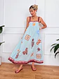 Denver Dress D1113 Aqua   - thumbnail 2