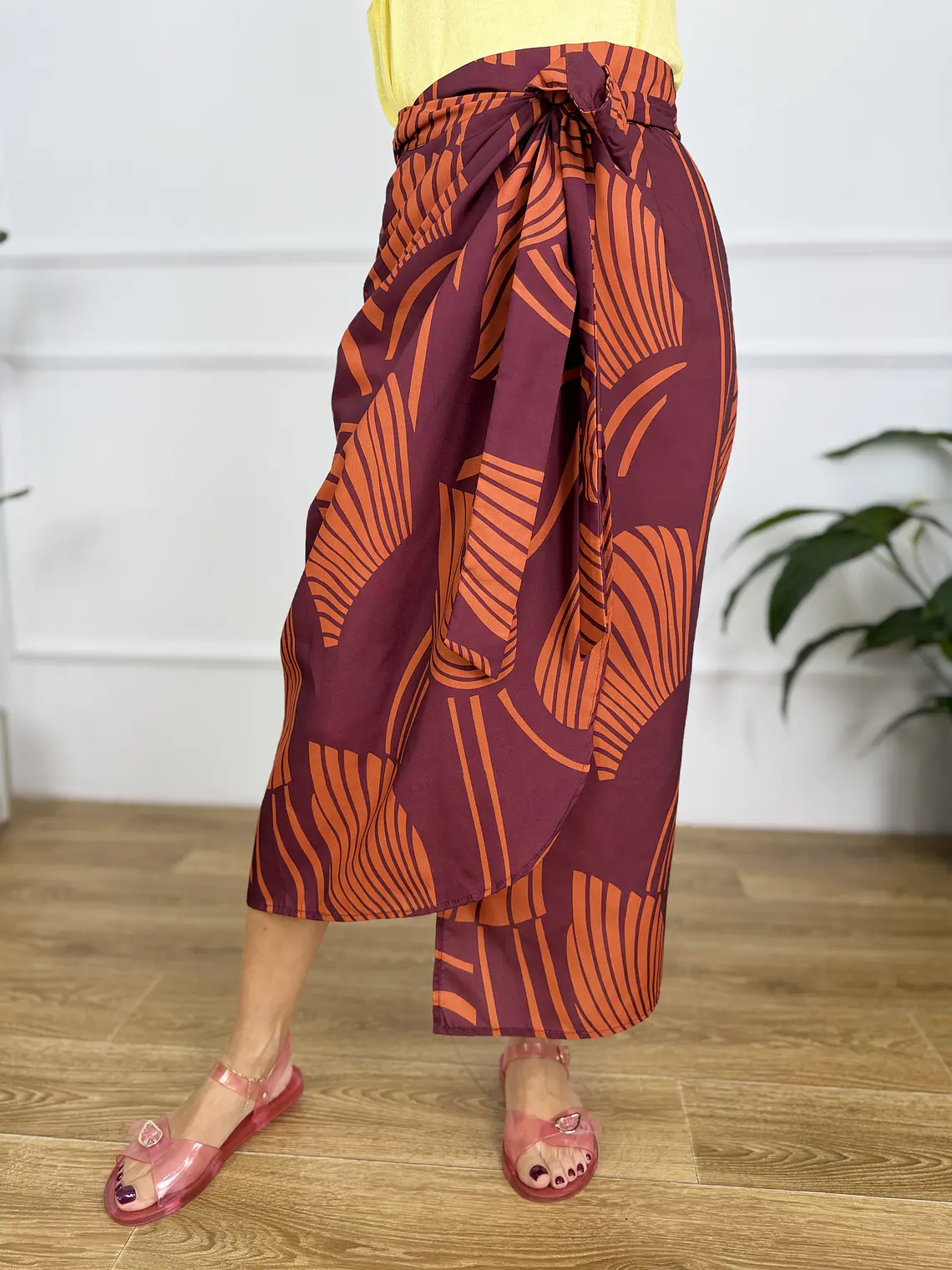 Lefkes Skirt Wine 12027  4
