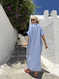 Vessia Dress Blue 25180 - thumbnail 4