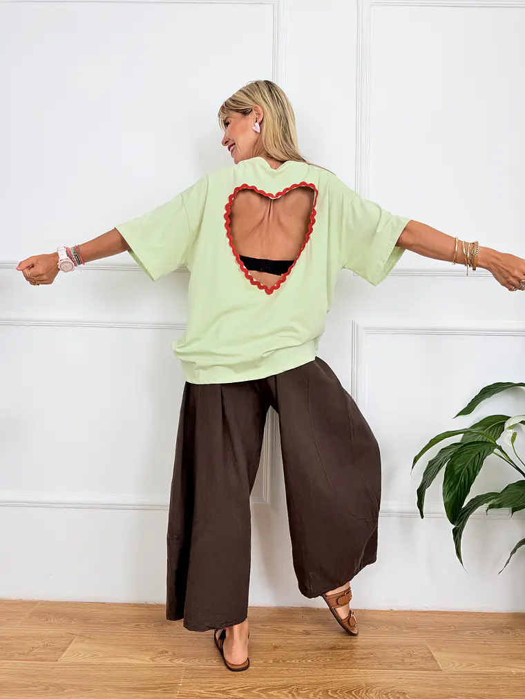 Mérida T-shirt Pistachio 61605   4