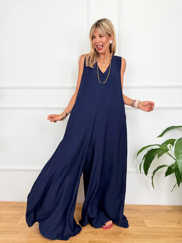 35319 Nena Jumpsuit dark blue 1