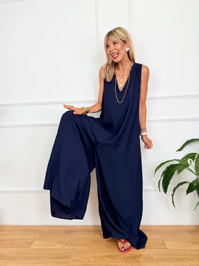 35319 Nena Jumpsuit dark blue 2