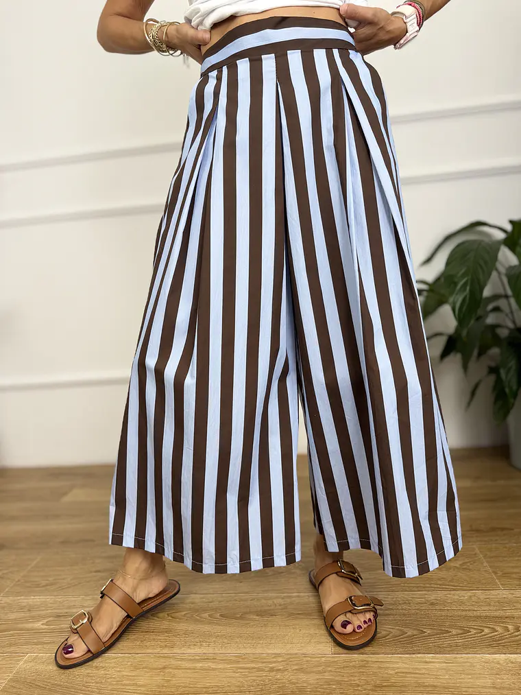 Paliouri Zip Cuillot Brown-Blue 2117 4
