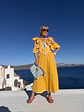 Oasis Dress Mustard 1751 - thumbnail 1