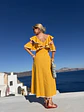 Oasis Dress Mustard 1751 - thumbnail 3