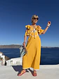 Oasis Dress Mustard 1751 - thumbnail 2