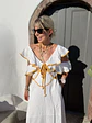 Oasis Dress White 1751 - thumbnail 4