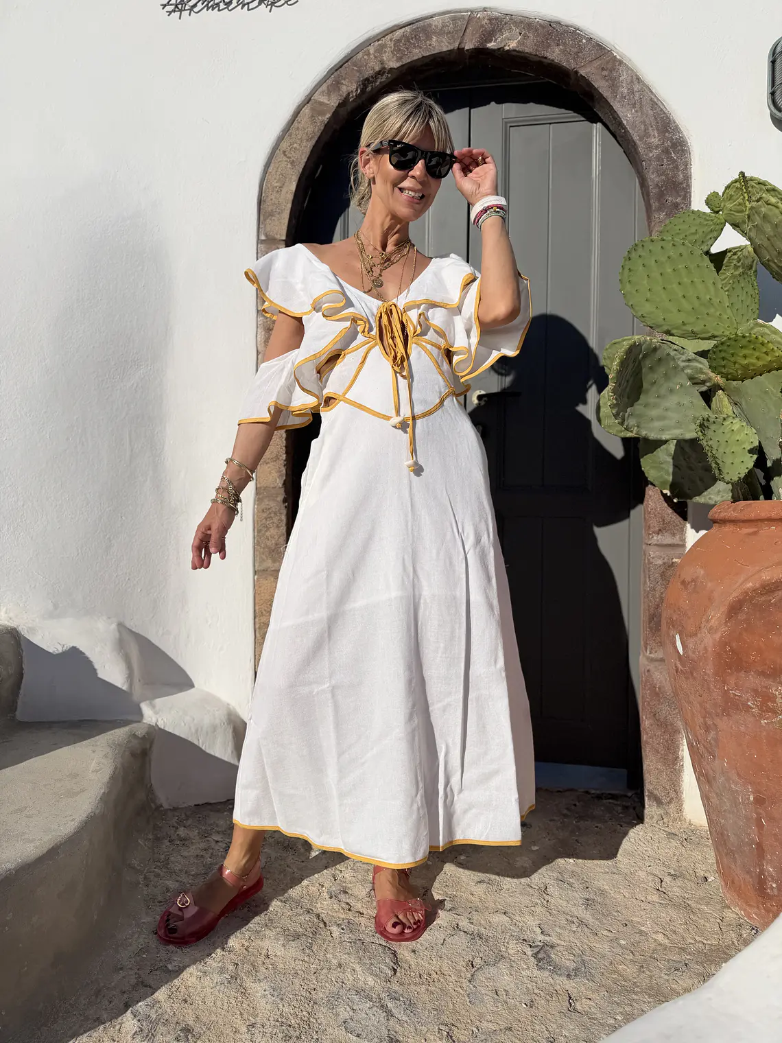 Oasis Dress White 1751 2