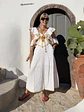 Oasis Dress White 1751 - thumbnail 1