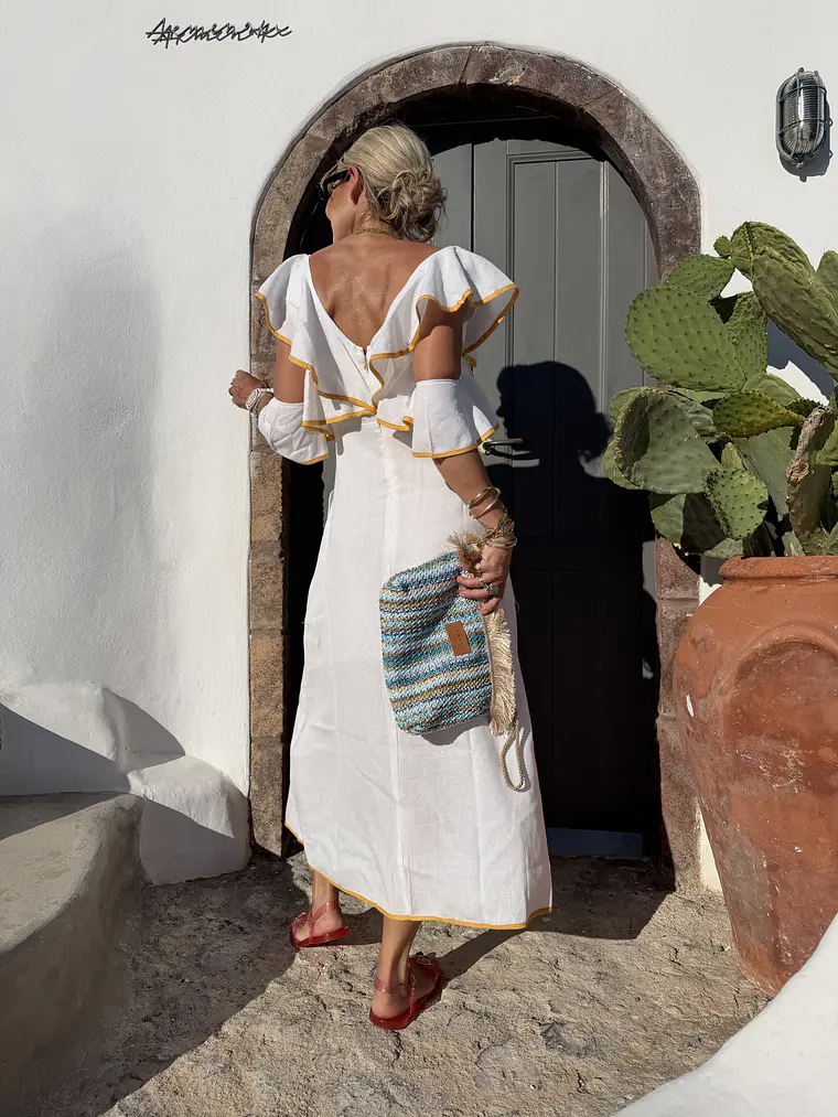 Oasis Dress White 1751 3