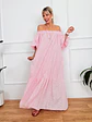 Ydra Kipour Dress Pink 59150    - thumbnail 2