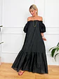 Ydra Kipour Dress Black 59150     - thumbnail 1