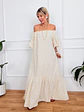 Ydra Kipour Dress Ivory 59150   - thumbnail 1