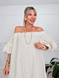 Ydra Kipour Dress Ivory 59150   - thumbnail 4