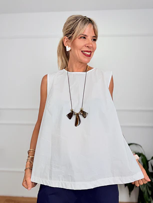 Ananas Blouse White 2692