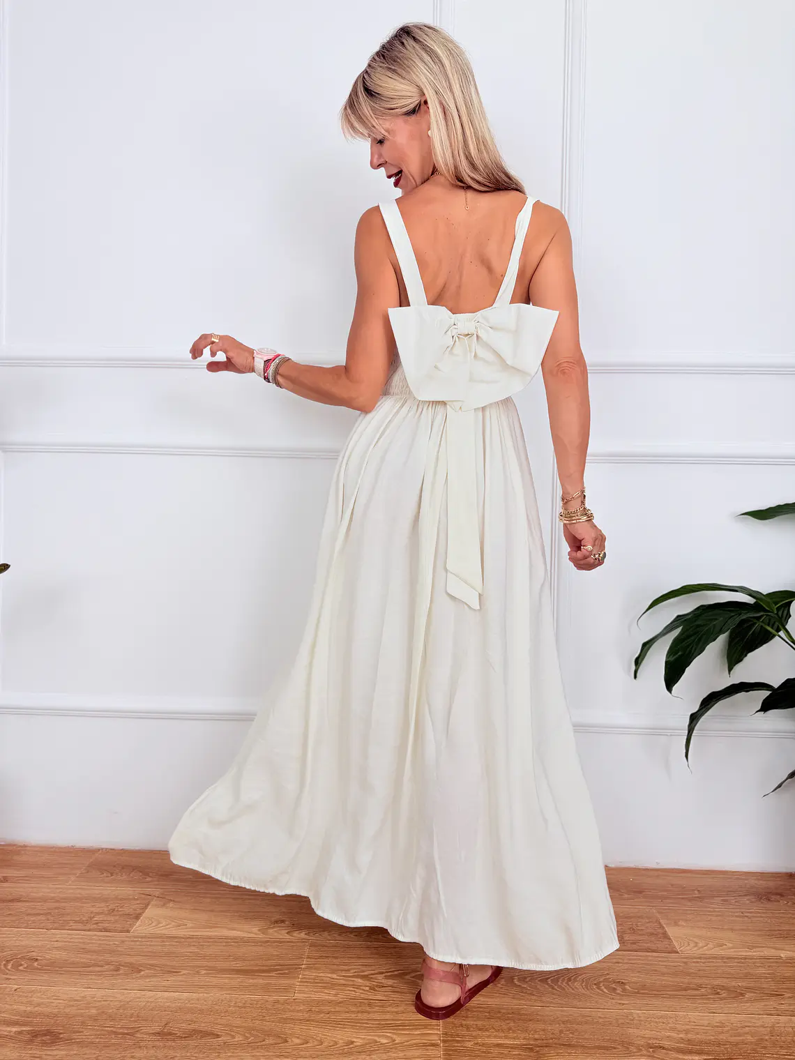 Taormina Dress White 3180-6  1