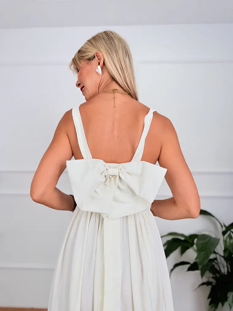 Taormina Dress White 3180-6  3