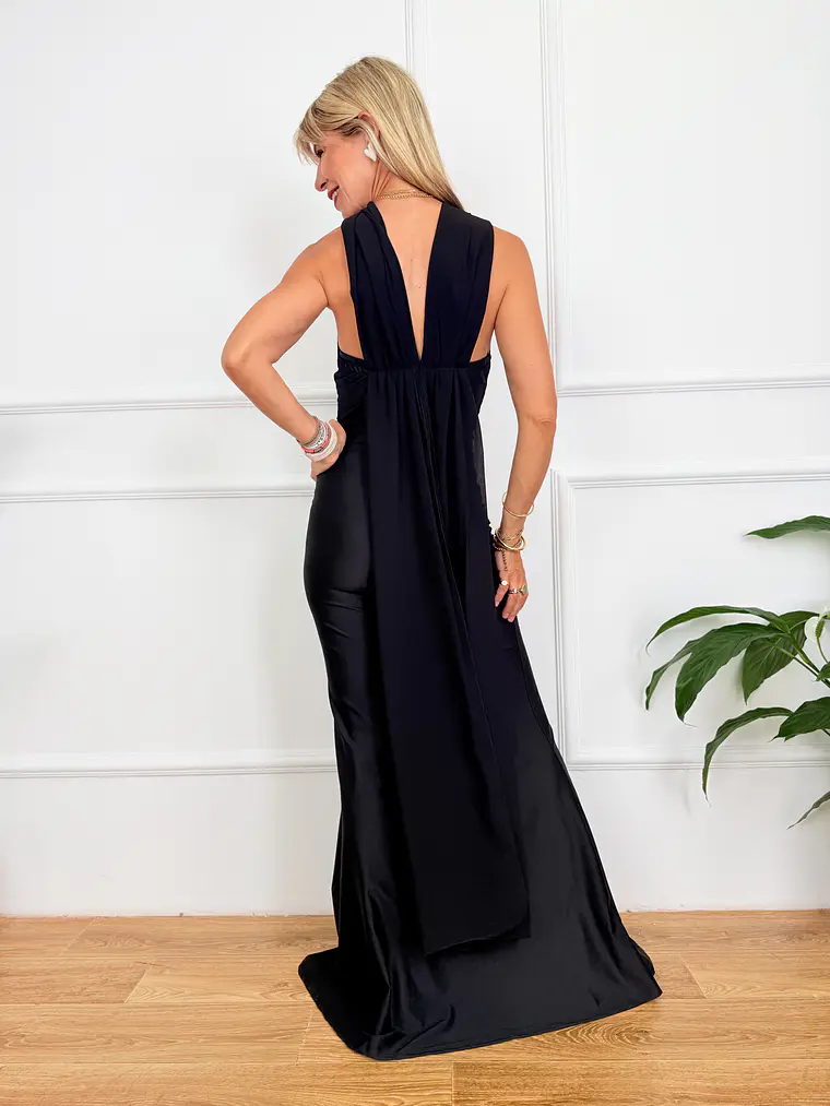 Siracusa Maxi Dress Βlack 143252 3