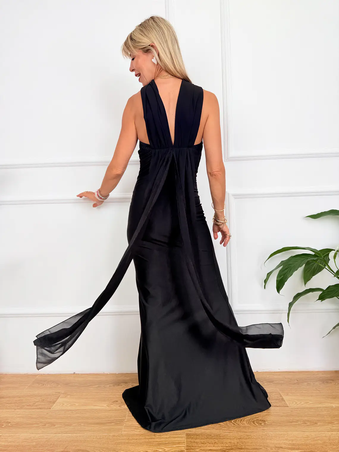 Siracusa Maxi Dress Βlack 143252 2