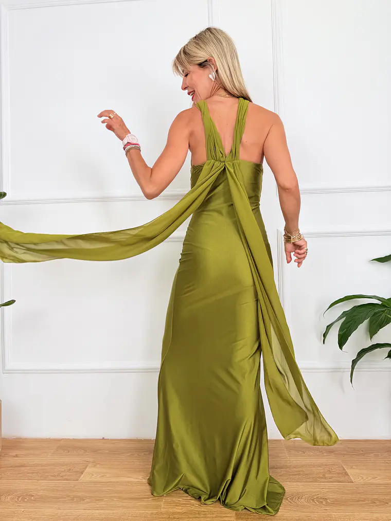 Siracusa Maxi Dress Oil 143252   2