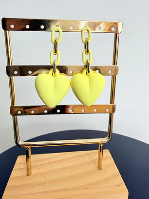 Melani Earrings Yellow  