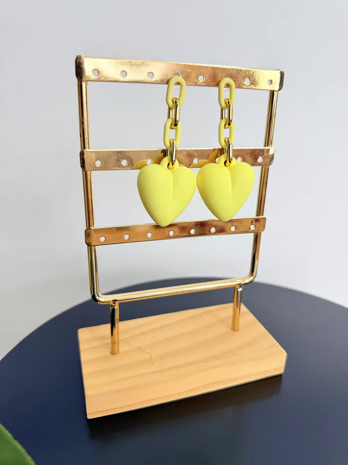 Melani Earrings Yellow   2