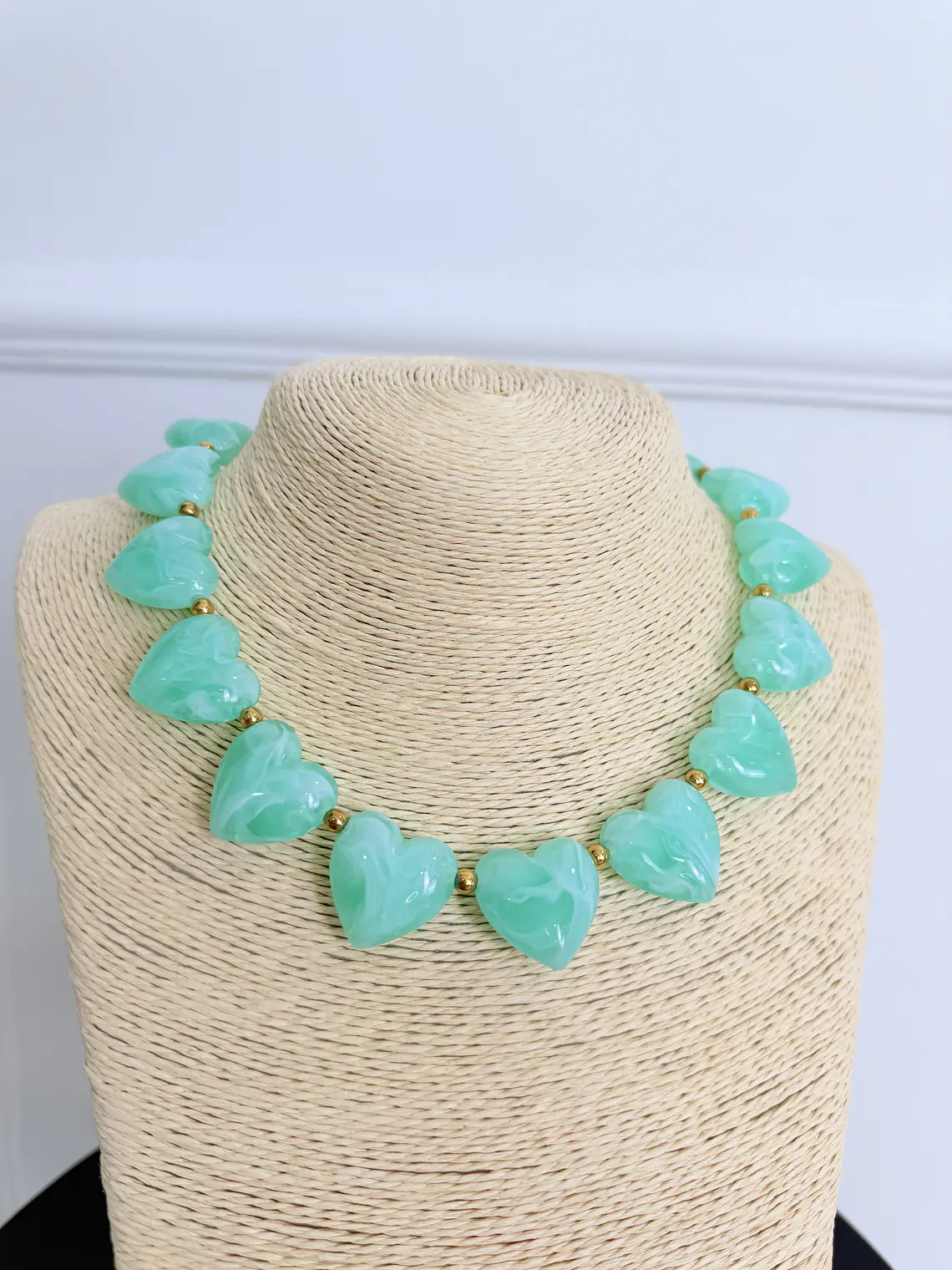 Azely Necklace Pistachio  1