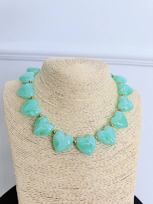 Azely Necklace Pistachio 
