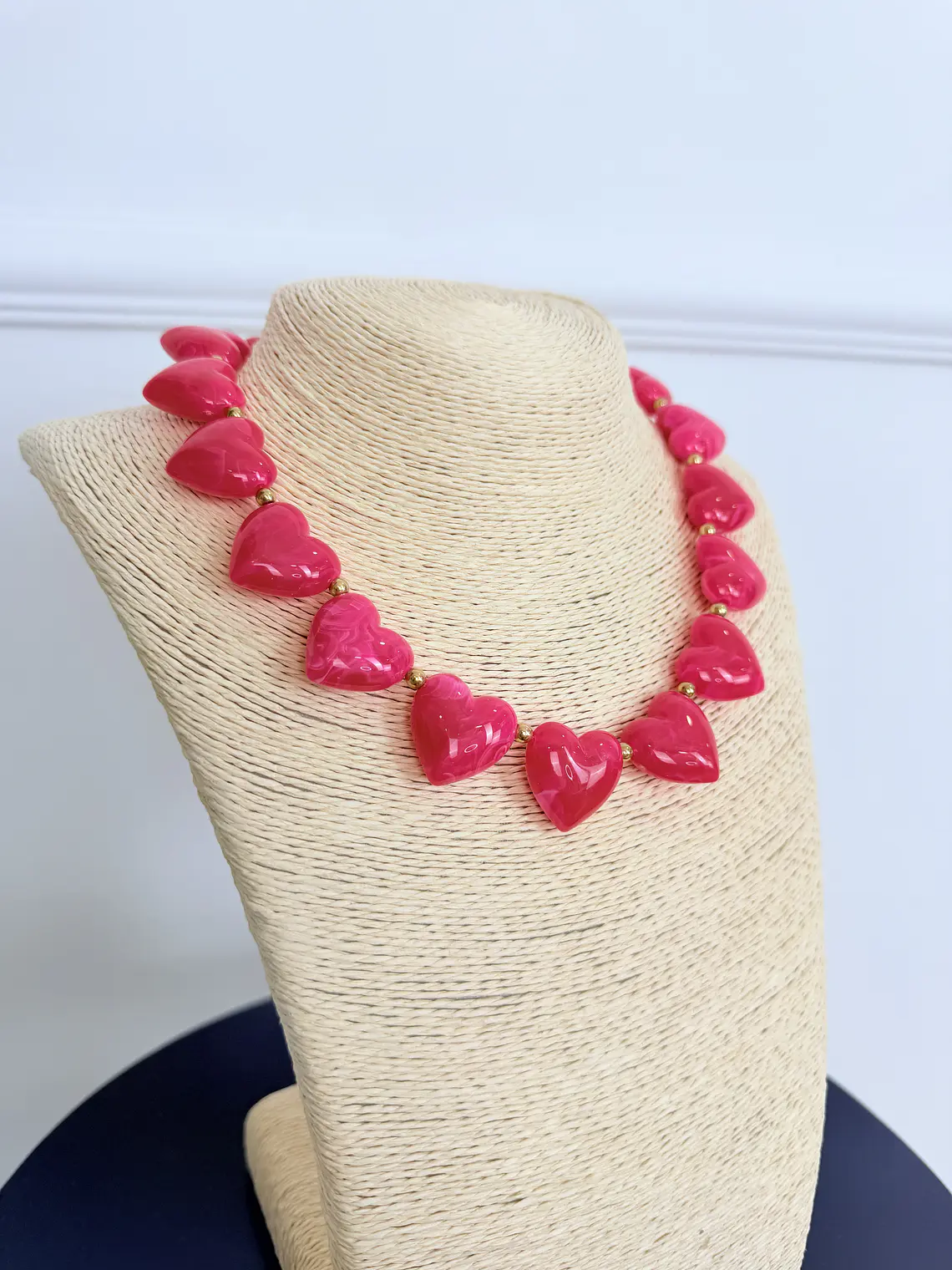 Azely Necklace Pink  2