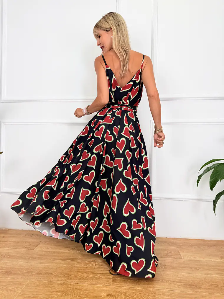 Chalki Dress Βlack 5665  3