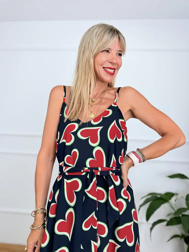 Chalki Dress Βlack 5665  4
