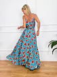 Chalki Dress Petrol 5665 - thumbnail 2