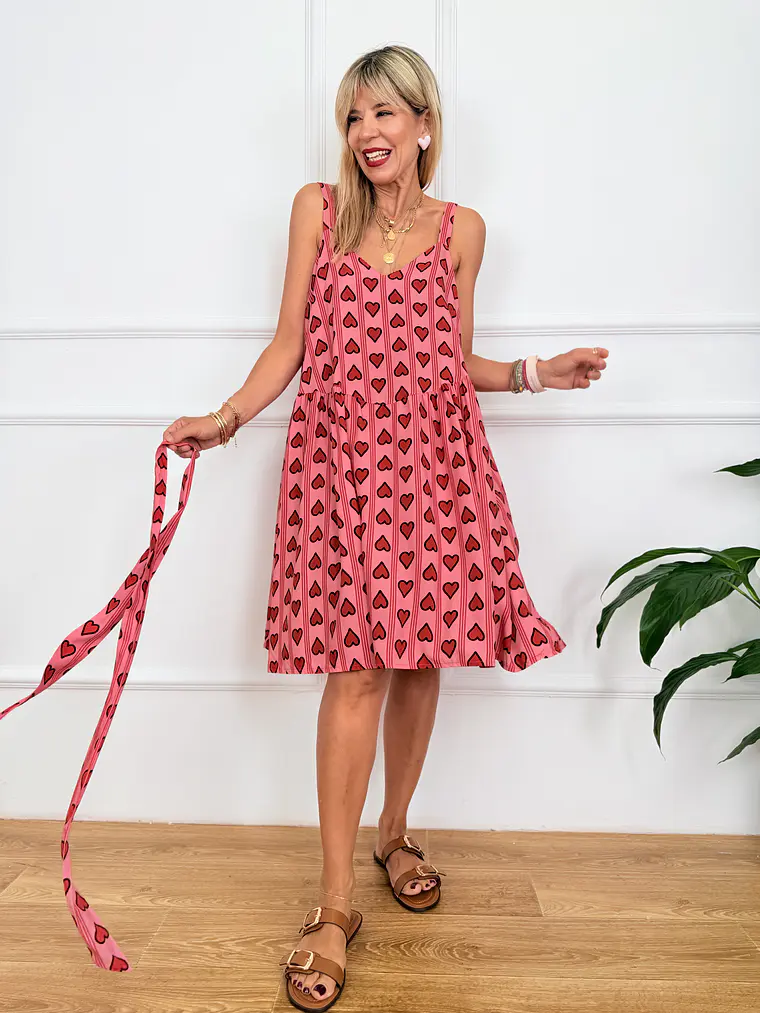 Argo Dress Pink 5667  2