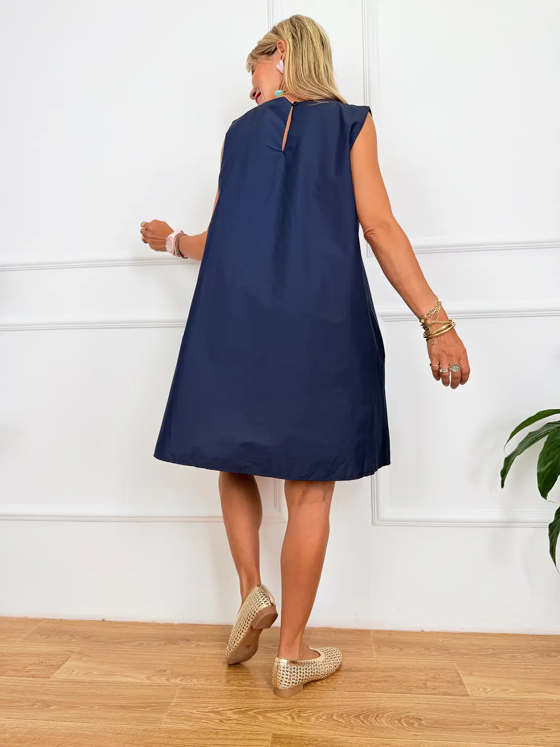 Taxidi Mini Dress Dark Blue 2921  2
