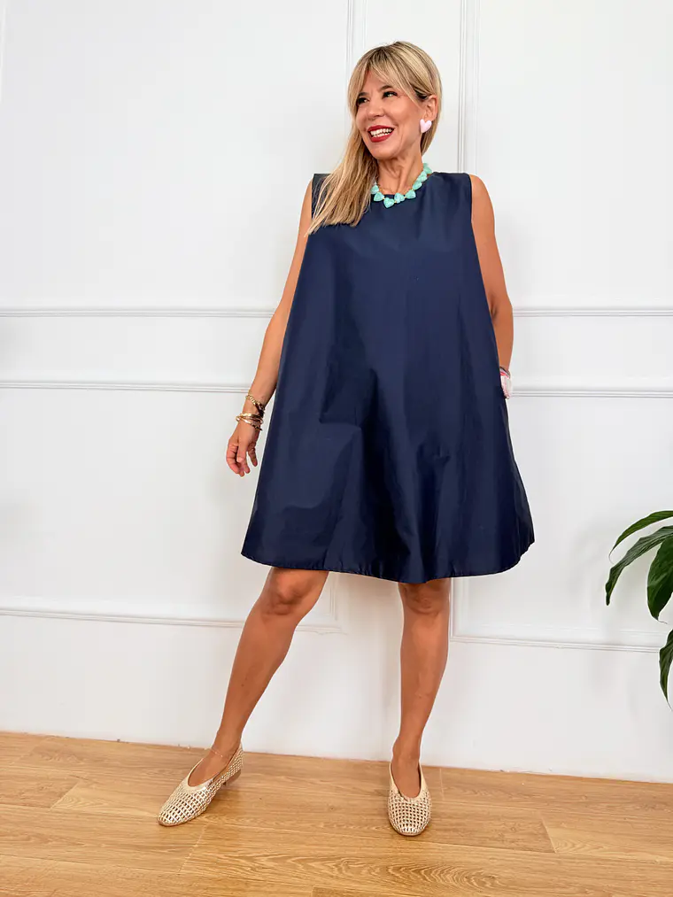 Taxidi Mini Dress Dark Blue 2921  1