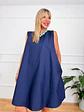 Taxidi Mini Dress Dark Blue 2921  - thumbnail 4