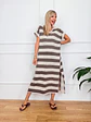Andromache Midi Dress Brown 24906 - thumbnail 1